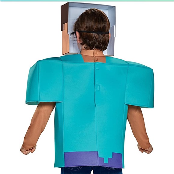 MINECRAFT Classic Steve Costume - Picture 4 of 6